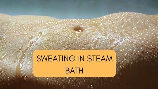 Sweating Abdomen in Steam Bath (Belly Button) | Navel Play