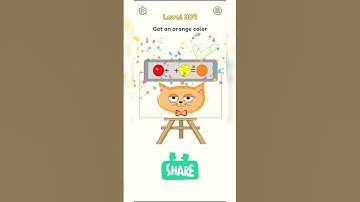 DOP 2 Gameplay Level 304 Get An Orange Color Shorts Delete One Part Solution and Answer 🔥Subscribe🔥