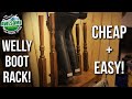 How to make a Boot Rack from reclaimed Wood - TA Outdoors How to make a Boot Rack from reclaimed Wood - TA Outdoors
