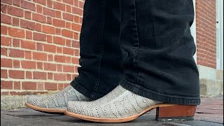 Rujo Beck 2 Week Review (water snake skin boots)