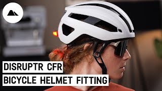 How to fit the Canyon Disruptr CFR bicycle helmet