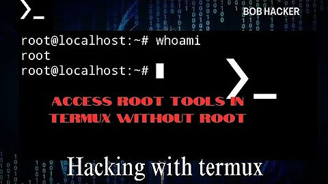 Access root tools in Termux without root | how to root termux #hacking #termux #ethicalhacking
