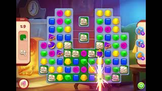 HomeScapes Level 233 no boosters (17 moves)