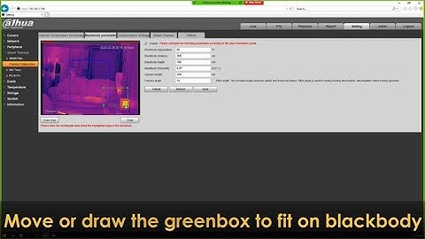 JQ-D70Z Dahua Blackbody Setup with DH-TPC-BF5421-T Thermal Camera
