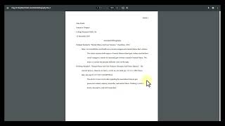 MLA (9th ed) Formatting: Annotated Bibliographies in Google Docs Wealth