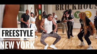 AFRO DANCE CLASS- NEW YORK - Facine l'éclipse -Freestyle- Brick house Studio