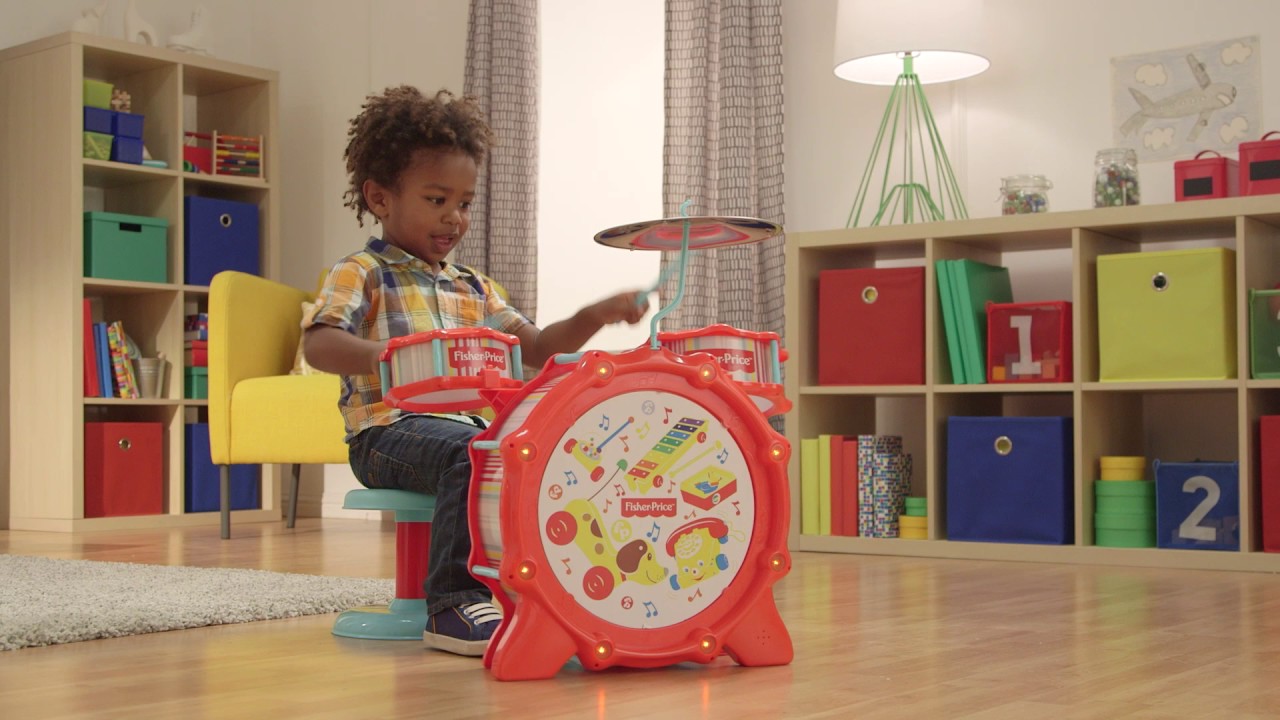 fisher price big bang drum set