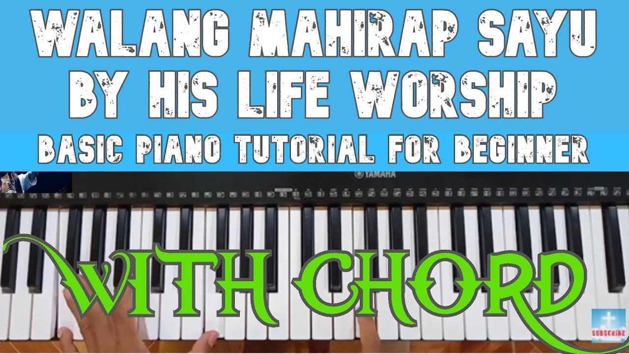 Walang Mahirap Sayu by His Life Worship | Basic Piano Tutorial with