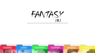 Jbj - Fantasy Lyrics Color Coded - Romanization - English