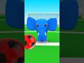 #Shorts Learn Colors for Children - Baby Play T Rex Dinosaur Football Match | Super Crazy Kids