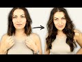 How to CUT &amp; BLEND Your CLIP-IN Hair Extensions Like A Pro At Home | Thin Short Hair | SKLPT&#39;D Hair