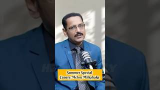 Summer Special Canary Melon Milkshake!#summerdrink #smoothie #canarymelon#healthyfood