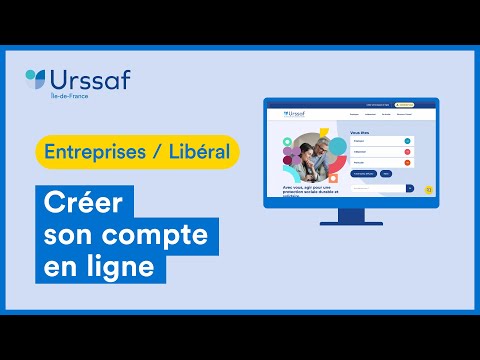 [Entreprise] [Travailleur indépendant en profession libérale] Créer son compte en ligne Urssaf