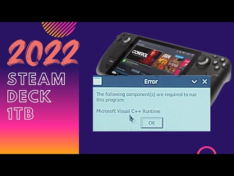 Установка Microsoft Visual C++ на Steam Deck