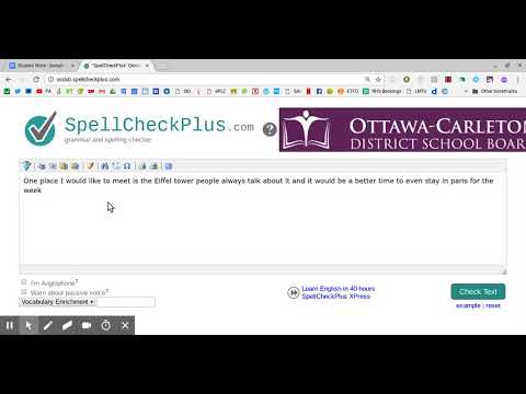 SpellCheckPlus tutorial - grammar & spelling checker