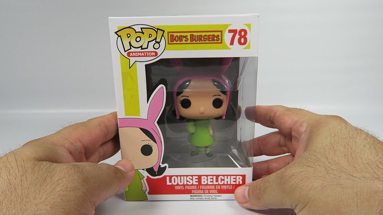 Funko Pop Vinyl Bob&#39;s Burgers Louise Belcher Unboxing - YouTube