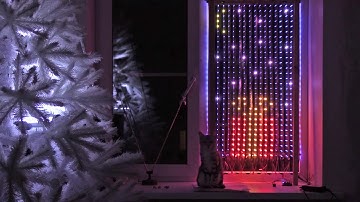 Гирлянда на диодах WS2812B. Часть №4. Обратная сторона... ESP32 ESP8266 ArduinoIDE LED Matrix Strips