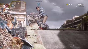 Gears 5 - Gross Chainsaw Execution