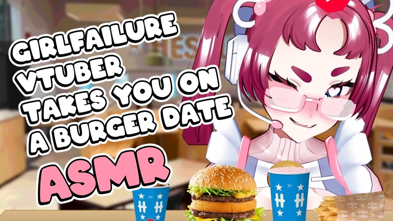 Hesburger ASMR 💗 Choking on food, smacking, burping, gremlin noises 💗