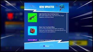 Fortnite New Gun Zapatron - new light machine gun coming to fortnite