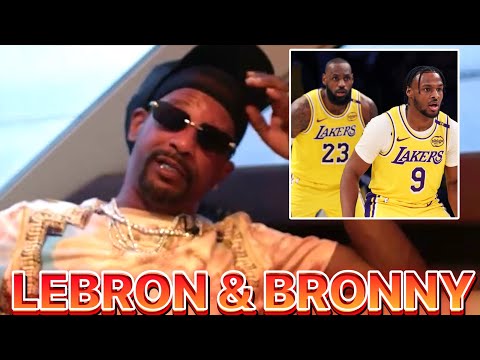 Charleston White on LeBron playing w/ son Bronny, Druski BET awards, Atlanta Hawks Magic City Night