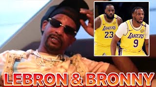 Charleston White on LeBron playing w/ son Bronny, Druski BET awards, Atlanta Hawks Magic City Night
