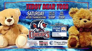 Condors Teddy Bear Toss - Nov. 30