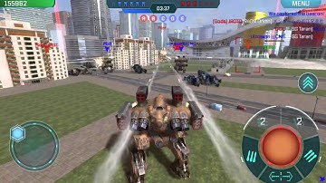 Walking War Robots [WWR] TEST SERVER Rhino Part 3 | ADRIANNNNNN