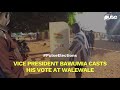 Elections 2020: Vice President Mahamadu Bawumia cast his vote at Wale Wale.