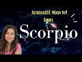 Scorpio Strikes the Moon/AstroloLIFE Moon In series