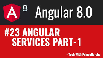 23.Angular 8 Tutorials - Angular Services Part - 1