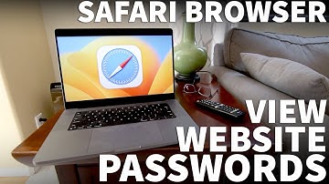 How to View Saved Website Passwords on Safari Mac and MacBook