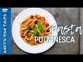 How To Make TUNA Pasta PUTTANESCA | Bart van Olphen