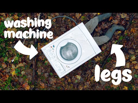 Video: Washing Machine Goes To The Country
