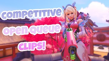 Open queue shenanigans ♡ A MERCY MAIN clip comp!