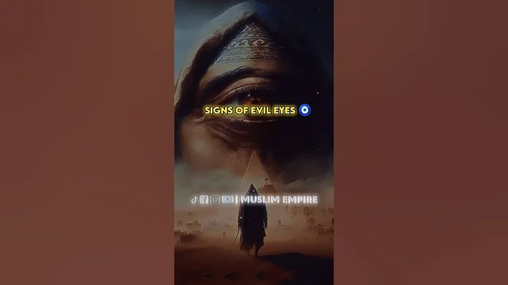 SIGNS OF EVIL EYES 🧿 #shorts #evileye #islam #signs #islamicvideo #quran