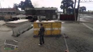 Grand Theft Auto V Borderlands Easter Egg Claptrap machine.