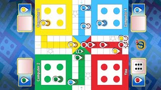 LUDO GAME IN 4 PLAYERS | LUDO KING GAME IN 3 PLAYERS MATCH | Ludo King Gameplay.