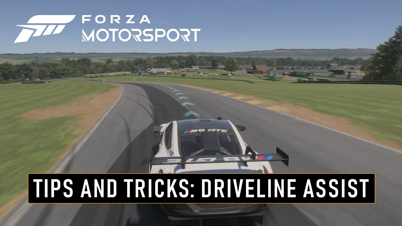 Forza Motorsport - Tips & Tricks: Drive Line Assist