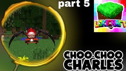 I make a portal to Choo Choo Charles in Lokicraft || Portal to Choo Choo Charles || #lokicraft