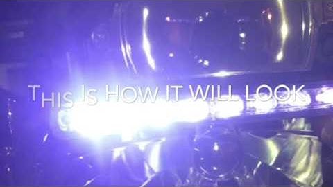 How to put LED on 2006 jaguar s type headlights