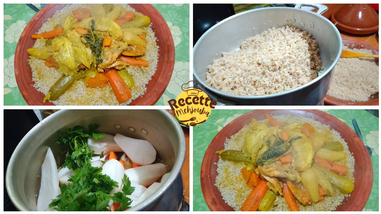 كسكسو بالبلبولة دالشعير عامر فوائد اذا جربتوه ماغاديش تستغناو عليه 