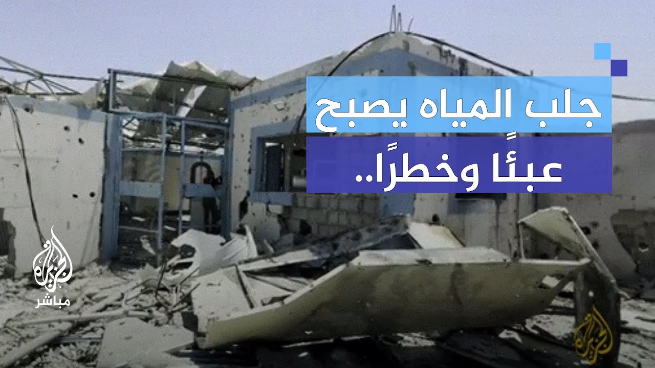 الاحتلال يدمر بئر جنين الذي يغذي بيت حانون كليًا كما دمر شبكات الصرف الصحي