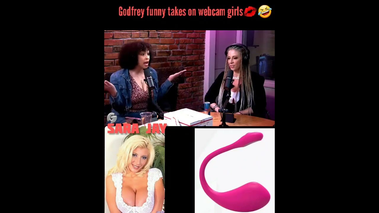 ⁣Godfrey troll von as porn star sara jay talks about webcam shows