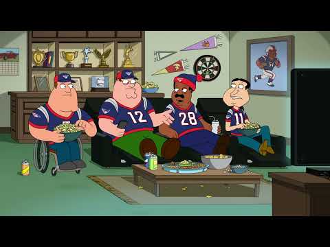 Family Guy Watching Football With My Boys