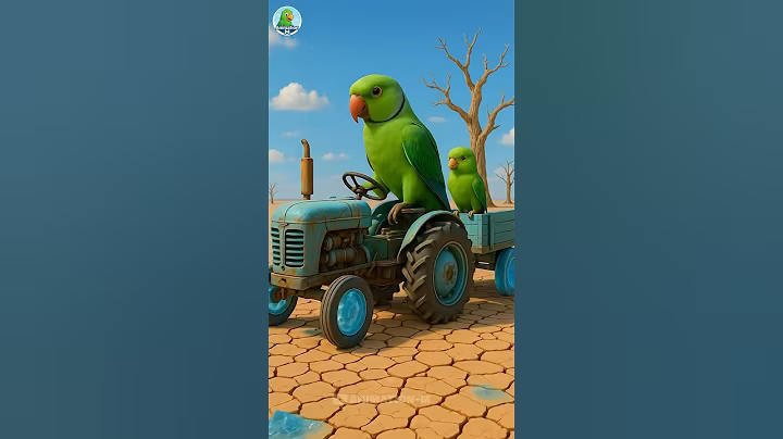parrots brought a new tractor and collecting Soil 😱 #parrot #ai