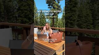 My remote work setup + LAPTOP GIVEAWAY 🥳 ! #ad #laptop #giveaway