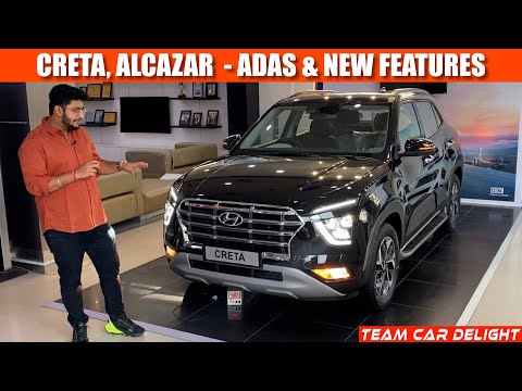 Hyundai Creta, Alcazar, Verna - To get ADAS & New Features