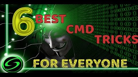 6 CMD Tips, Tricks and Hacks | CMD Tutorial for Beginners | Command Prompt | Windows 7/8/8.1/10