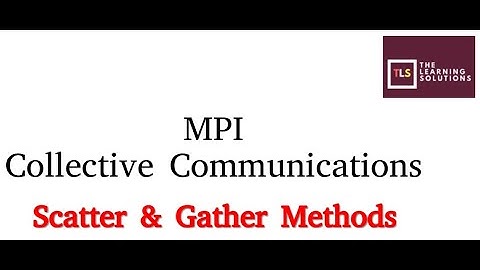 MPI Scatter & Gather Double Example